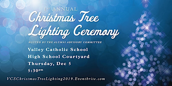 VCS Campus Christmas Tree Lighting