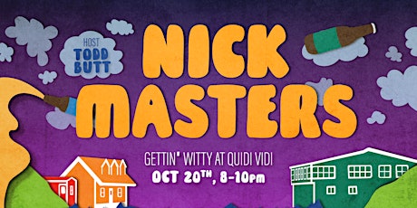 Gettin' Witty at Quidi Vidi - With Nick Masters primary image