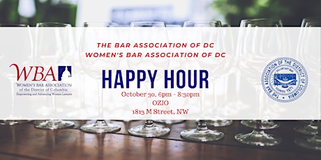 Primaire afbeelding van BADC and Women's Bar Association Happy Hour