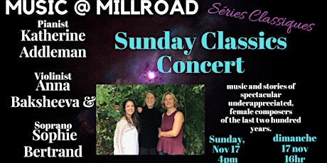 Music@ Mill Road Sunday Classics Concert primary image