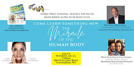 Come Learn The Miracle of the Human Body primary image