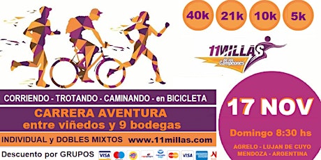 Imagen principal de 11 MILLAS de los Campeones "por los Caminos del Vino" (13ª edición)