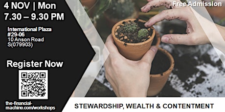 Stewardship, Wealth & Contentment -  Personal Finance & Investing Seminar primary image