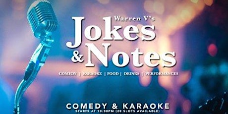 Warren V's Jokes & Notes LA (Comedy/Karaoke Night)  primary image