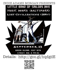 Little Band of Sailors, Music Bones, Lost Civilizations at Green Island DIY primary image