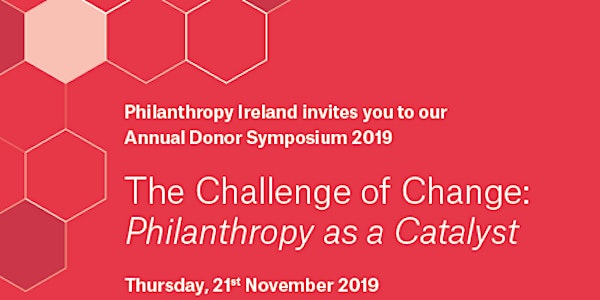 The Challenge of Change: Philanthropy as a Catalyst