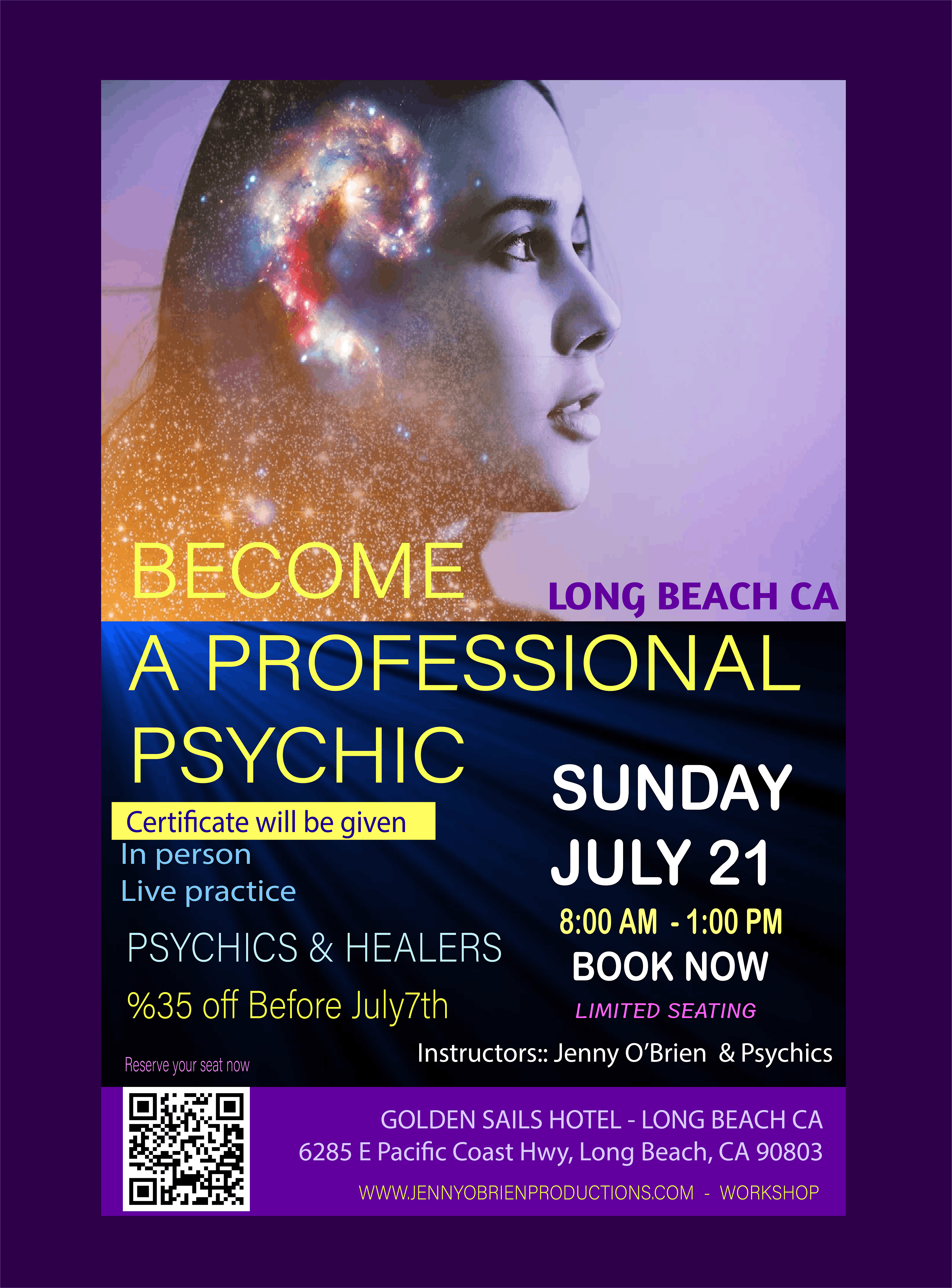Workshop become a professional Psychic