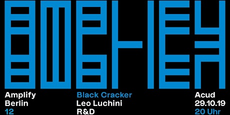 Amplify Berlin 12: Black Cracker / Leo Luchini / R&D primary image