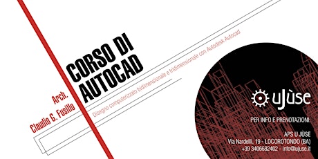 Presentazione corso Autodesk Autocad | Arch. Claudio G. Fusillo