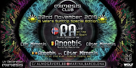 Imagen principal de Mimesis CLUB - November w/ RA & Anoebis!