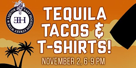 FREE TEQUILA TACOS & TSHIRTS brought to you by @EHLIQUORS & JOSE CUERVO! primary image