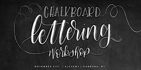Chalkboard Handlettering Workshop | Hamburg, NY primary image