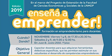 Imagen principal de Enseña a Emprender