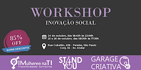 Imagem principal do evento Inovação Social (INV) - Workshop de Formação Prática