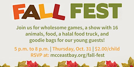 MCC's Fourth-Annual Family Fun Fall Fest primary image