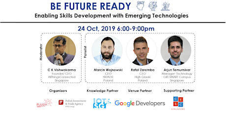 Be Future Ready:  Enabling Skills Development with Emerging Technologies (IoT, AR/VR, Robotics) primary image