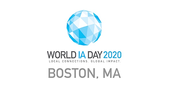 Sponsors for World IA Day Boston 2020