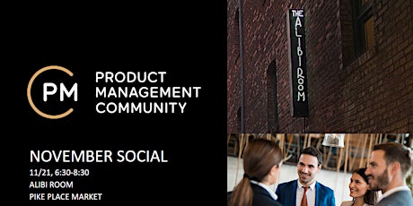 Product Management Community November Social primary image