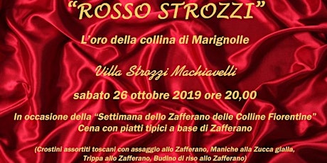Immagine principale di Lo zafferano "rosso Strozzi" 