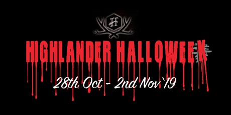 Halloweek - Halloween Week at Highlander! primary image