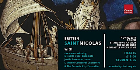 Imagem principal do evento Britten St Nicolas