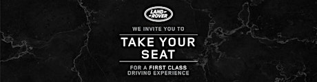 Land Rover Newcastle - Take Your Seat – Join Our Land Rover Event primary image