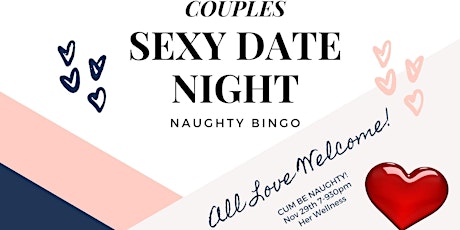 Couples Sexy Date Night / Naughty Bingo primary image