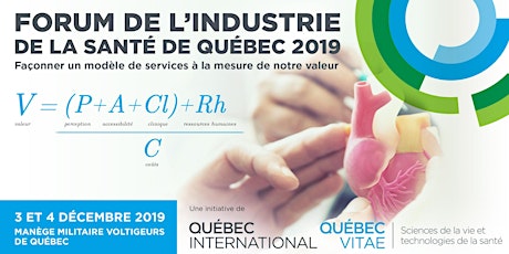 13e Forum de l'industrie de la santé de Québec (FISQ)