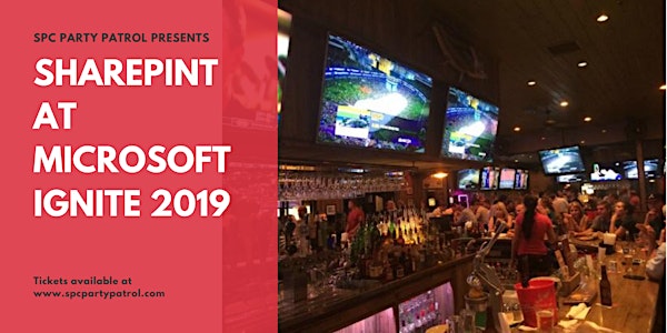 SharePint at Microsoft Ignite 2019 - Sunday November 3
