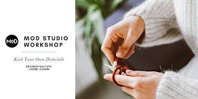 MoD Studio Workshop: Knit Your Own Dishcloth primary image