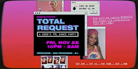 FREE RSVP: TOTAL REQUEST - A 2000's TRL DANCE PARTY