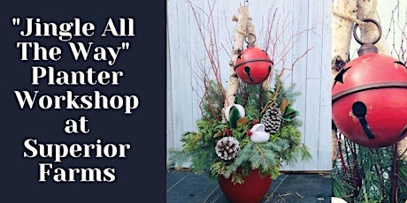 Jingle All The Way Planter Workshop $95 (+tax) primary image