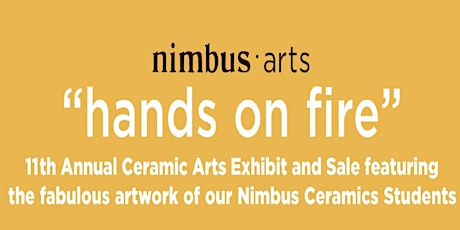 "Hands on Fire" 11th Annual Ceramic Arts Exhibit and Sale primary image
