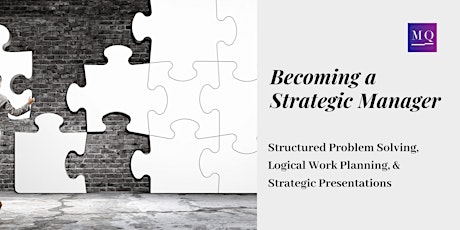 Becoming a Strategic Manager primary image