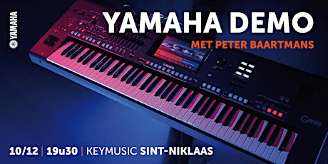 Primaire afbeelding van Yamaha Demo met Peter Baartmans