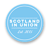 Logótipo de Scotland in Union