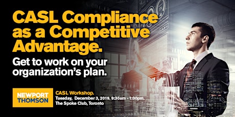 Image principale de CASL Compliance Workshop - Toronto