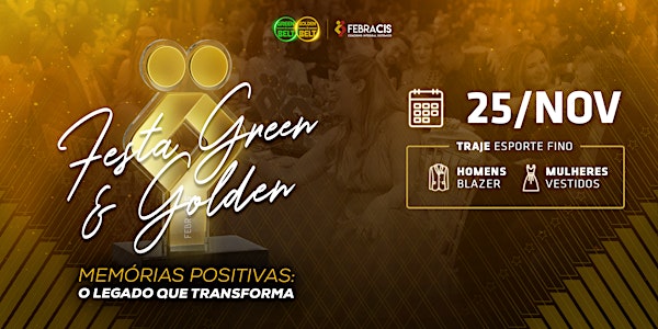 [BELO HORIZONTE/MG] Festa de Certificação Green e Golden Belt (Convidado) - 2019