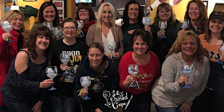 New Class! Join us for our Wine Glass Painting Party at Sugar Creek Winery on 11/20 @ 730pm primary image