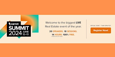 Image principale de Carrot Summit 2024: Grab My Early Bird Bonus!