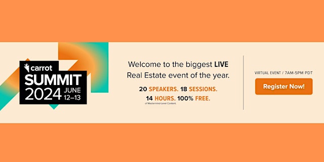 Image principale de Carrot Summit 2024: Grab My Early Bird Bonus!