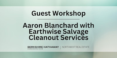 Aaron Blanchard with Earthwise Salvage Cleanout Services primary image