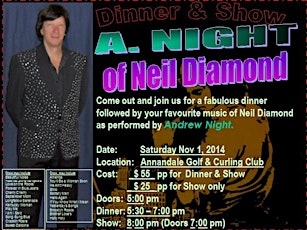 Neil Diamond Tribute Show primary image