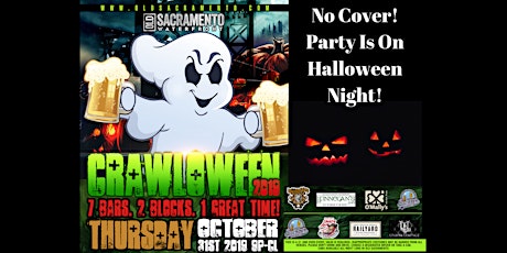Crawloween Old Sacramento Halloween Bar Crawl