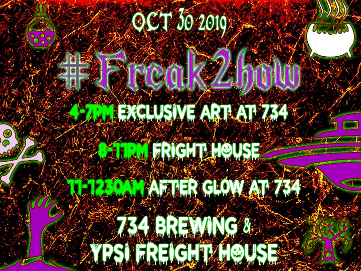 2nd Annual FREAK SHOW Extravaganza #Freak2how image
