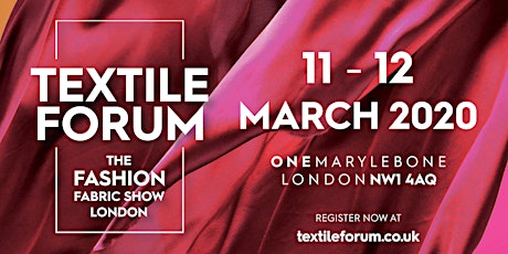 Textile Forum: 11-12 March 2020 primary image