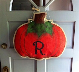 Craft Academy of Atlanta ~ Burlap Pumpkin Painting at Cork and Canvas primary image