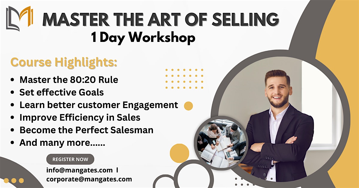 Master the Art of Selling 1-Day Workshop in  Laredo, TX