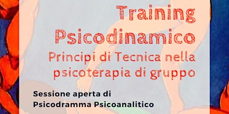 TRAINING PSICODINAMICO Principi di Tecnica nella psicoterapia  di gruppo primary image