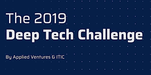 2019 Deep Tech Challenge: Final Competition 決賽